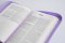 NIV Pocket Lilac Soft-tone Bible with Zip