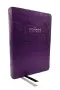 KJV, The Woman's Study Bible, Purple Leathersoft, Red Letter, Full-Color Edition, Comfort Print (Thumb Indexed)