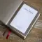 NKJV, Compact Center-Column Reference Bible, Gray Leathersoft, Red Letter, Comfort Print (Thumb Indexed)