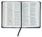 NLT Compact, Bible, Black, Bonded Leather, Gilt Edge, Ribbon Marker, Presentation Page, Sewn Binding