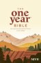 NIV The One Year Bible, green, Paperback, Devotional, 365 Day Readings, Memory Verses