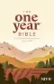 NIV The One Year Bible, green, Paperback, Devotional, 365 Day Readings, Memory Verses