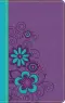 NLT Girls Life Application Study Bible, Purple, Imitation Leather