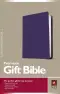 NLT Gift, Bible, Purple, Imitiation Leather, Presentation Page, Concordance, Red Letter, Ribbon Marker