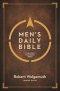 CSB Men's Daily Bible, Brown Genuine Leather