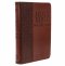 KJV Pocket Bible, Brown, Imitation Leather, Verse Finder, One Year Reading Plan, Presentation Page, Ribbon Marker, Gilt Edges