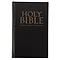 KJV Standard Size Hardcover Church Edition: Black