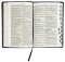 KJV Thumb Index Bible, Black, Imitiation Leather, Red Letter, Verse Finder, Reading Plan, Ribbon Marker, Gilt Edged, Presentation Page, Gift Edition