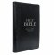 KJV Thumb Index Bible, Black, Imitiation Leather, Red Letter, Verse Finder, Reading Plan, Ribbon Marker, Gilt Edged, Presentation Page, Gift Edition