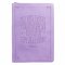 Jeremiah 29:11 Zippered Purple Flexcover Journal