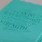 "I Can Do Everything Through Him" Zippered Turquoise Flexcover Journal