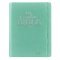 Teal Faux Leather Hardcover KJV My Creative Bible