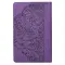 Two-tone Purple Floral Faux Leather Giant Print Standard-size King James Version Bible