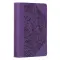 Two-tone Purple Floral Faux Leather Giant Print Standard-size King James Version Bible