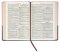 KJV Large Print Bible, Brown and Pink, Imitation Leather, Red Letter, Verse Finder, Reading Plan, Gilt Edged, Ribbon Marker, Presentation Page, Subheadings