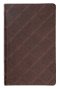 KJV Giant Print Bible, Dark Brown, Imitation Leather, Words of Christ in Red, Thumb Index, Footnote Verse Cross-Reference, Concordance, Bible Reading Plan