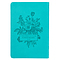 He Whispers Your Name Turquoise Faux Leather Devotional