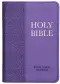 KJV Bible Mini Pocket Faux Leather, Purple