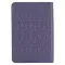 KJV Bible Mini Pocket Faux Leather, Purple