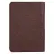 KJV Bible Compact LP Faux Leather, Medium Brown