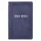 KJV Bible Giant Print Standard-size Faux Leather, Dark Blue