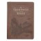 In Quietness and Trust Brown Zippered Faux Leather Daily Devotional