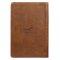 In Quietness and Trust Brown Zippered Faux Leather Daily Devotional