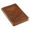 In Quietness and Trust Brown Zippered Faux Leather Daily Devotional