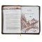 In Quietness and Trust Brown Zippered Faux Leather Daily Devotional