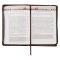 In Quietness and Trust Brown Zippered Faux Leather Daily Devotional