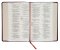 ESV Large Print Bible, Brown, Imitation Leather, Concordance, Ribbon Marker, Red Letter, Gilt Edges, Personal Size