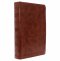 ESV Large Print Bible, Brown, Imitation Leather, Concordance, Ribbon Marker, Red Letter, Gilt Edges, Personal Size