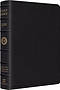 ESV Wide Margin Reference Bible Top Grain Leather, Black