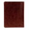 ESV Single Column Journaling Bible Chestnut Imitation Leather Wide Ruled Line Margins Ribbon Marker Thick Paper Sewn Binding