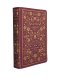 ESV Illuminated Bible, Maroon, Imitation Leather, 2-color printing, Illustrations, Hand-lettered margin verses, Wide margins