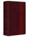 ESV Large Print Personal Size Bible, Red Letter (TruTone, Mahogany, Trellis Design)