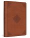 ESV Compact Bible (TruTone, English Saddle, Ornament Design)