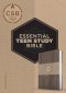 CSB Essential Teen Study Bible, Weathered Gray Cork Leathert