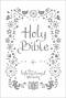 NIV Tiny Christening Bible, White, Hardback, Anglicised, Easy-Read, Shortcuts, Reading Plan, Timeline, Overviews, Quick Links , Ribbon Marker, Silver Gilt Edges