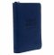 NIV Tiny Bible, Navy, Imitation Leather, Anglicised, Zipped, Presentation Box, Ribbon Marker