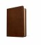 NLT Compact Bible, Filament Enabled (LeatherLike, Rustic Brown, Red Letter)