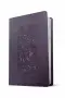 KJV Thinline Reference Bible, Filament Enabled (LeatherLike, Floral Frame Purple, Red Letter)