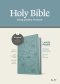 KJV Large Print Thinline Reference Bible, Filament Enabled (LeatherLike, Floral Leaf Teal, Red Letter)