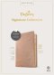 NLT Super Giant Print Bible, Filament Enabled (LeatherLike, Blush Floral, Red Letter)