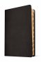 NLT Super Giant Print Bible, Filament Enabled (Genuine Leather, Black, Indexed, Red Letter)