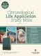 NLT Chronological Life Application Study Bible, Second Edition (LeatherLike, Palm Forest Teal)