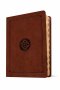 KJV Wide Margin Bible, Filament Enabled (LeatherLike, Dark Brown Medallion, Indexed, Red Letter)