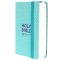 NIV Pocket Mint Polka-Dot Notebook Bible, Light Blue, Hardcover, Shortcuts, Reading plan, Timeline, Book by Book Overview