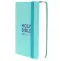 NIV Pocket Mint Polka-Dot Notebook Bible, Light Blue, Hardcover, Shortcuts, Reading plan, Timeline, Book by Book Overview