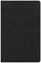 KJV Large Print Personal Size Reference Bible, Black Leathertouch